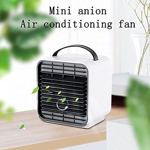 Ventilador de ar condicionado portátil de rmenst, mini refrigerador com tanque de água de grande capacidade e ventilador