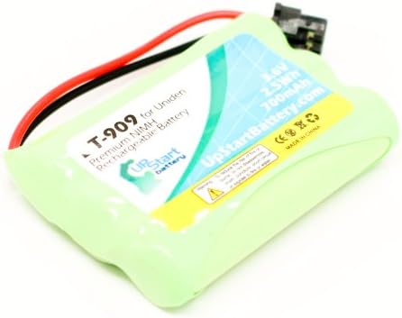 2 Pacote - Substituição para UNIDEN 80AAALH3BMZ Bateria - Compatível com bateria de telefone sem fio uniden