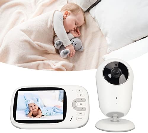 Video Baby Monitor Twoway Voice Intercom Monitor de bebê com sensor de temperatura de alta resolução