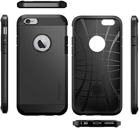 Armadura resistente Spigen projetada para iPhone 6 / projetada para iPhone 6s - Gunmetal