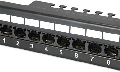 Equipe Patch Panel 24x RJ45 Cat6 1 ele UTP 19 polegadas