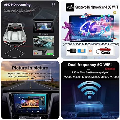 9 polegadas 2 DIN Android 11 Carro GPS de estéreo para Nissan Patrol 5 Y61 2004-2021 Construído em FM AM Car Rádio/CarPlay Android