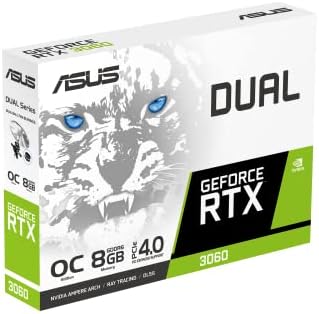 ASUS dual geForce RTX ™ 3060 White OC Edition 8 GB GDDR6