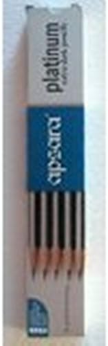 Apsara Platinum Lápis escuros extras 1 pacote x 10 lápis + A borracha e Sharpner grátis