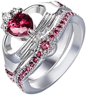 2023 Novo presente Jóias brancas de joias feitas à mão Corte de jóias de casamento de anéis de casamento de anel de luxo