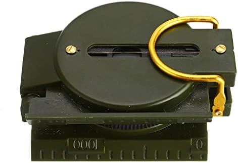 Zlxdp portátil bússola militar acampamento ao ar livre Mini Ferramentas de Expedição de Lens Dobring Compass do Exército