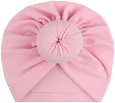 Chapéus de turbante bebê com tampa de tampa borbole
