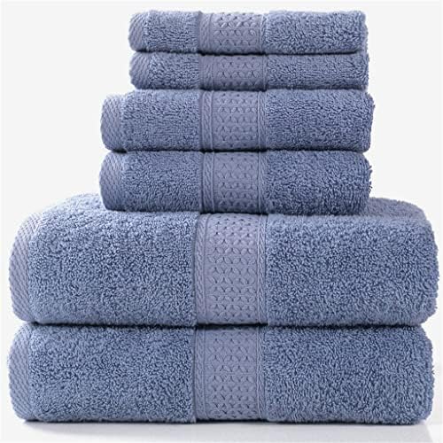 Conjunto de toalhas de banho CZDYUF, 2 toalhas de banho grandes, 2 toalhas de mão, 2 panos. Toalhas de banheiro absorventes de algodão