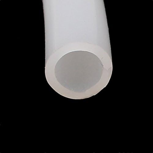 UXCELL 8mm x 11mm de silicone translúcido tubo de água de água Tubo de mangueira de mangueira 1 metro 3,3 pés de comprimento