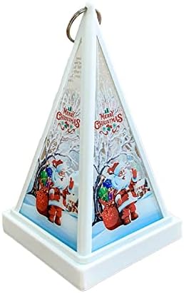 Ornamento elegante série de Natal Atmosfera Nightlight Christmas Decorativa Ornamento Pequeno iceberg Atmosfera Light Nightlight Brass Christmas Ornament Ganches