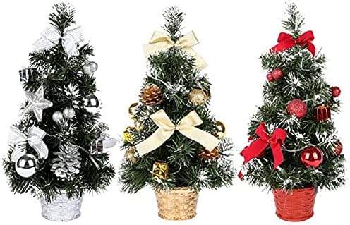 Mesa de jantar de 40 cm, luz da árvore da árvore de Natal LED, decoração de pinheiro leve mini árvore de natal decoração de natal decoração de ano novo presente