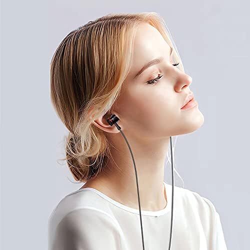 Fones de ouvido USB C fones de ouvido de fones de ouvido com microfone no fone de ouvido com o ritmo de fones de ouvido com controle