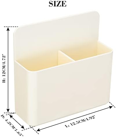 Lidwot 1 pacote de marcador de quadro branco magnético, suporte de caneta magnética para geladeira, suporte de apagamento seco magnético, branco
