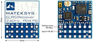 Matek Expresslrs 2,4 GHz PWM ELRS Receptor para fibra de carbono FPV Racing Drone Quadcopter Frame