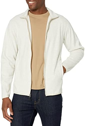 Essentials Men's Full-Zip Polar Fleece Jacket