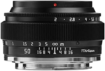 Ttartisan 50mm F2 Lente de câmera de foco manual de quadro completo para L Mount sigma: fp/fpl leica: t tl tl2 CL SL SL2