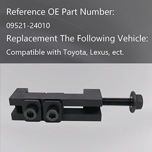 Qfish acionamento eixo de acionamento de eixo CV Ferramenta de remoção de botas Substitua 09521-24010 para Toyota Lexus