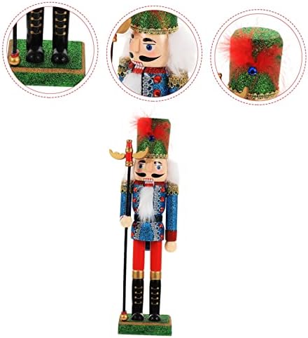 Nolitoy Christmas Nutcracker Mantel Decorações para lareira Decoração de férias Desktop Nutcrackers CRAÇÃO ORNAMENTOS A BULKENTES