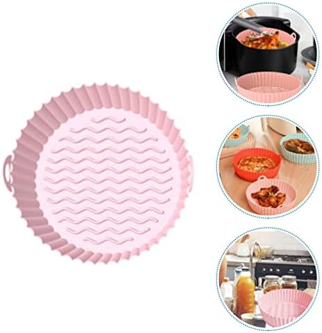 Homoyoyo Air Fryer Silicone Liners Silicone Reutilable Air Fryer Silicone Basce