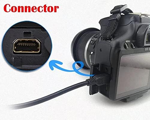 SupplySource Compatível com 3ft USB DC Carregador+Sincronização de Dados Substituição de Cabo para Câmera Panasonic Lumix DMC-FS50 DMC-TZ55