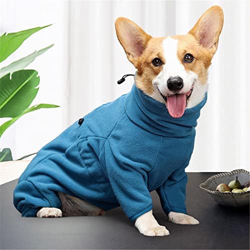 Honprad Winter WhiM Warm lã para cão casaco frio clima de cachorro aconchegante de fivelas de tartaruga colarinho de cachorro