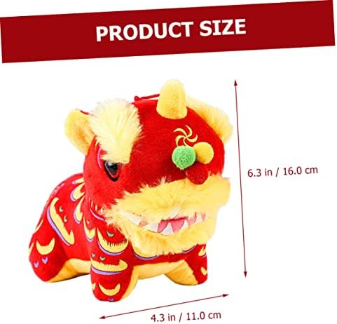 ABAODAM Lion Dance Plush Toy Toys Toys Toys Chimmy luxuos