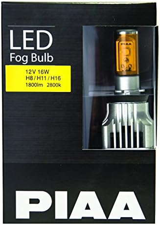 PIAA 17501 9006 Bulbo de desempenho de LED amarelo - pacote duplo