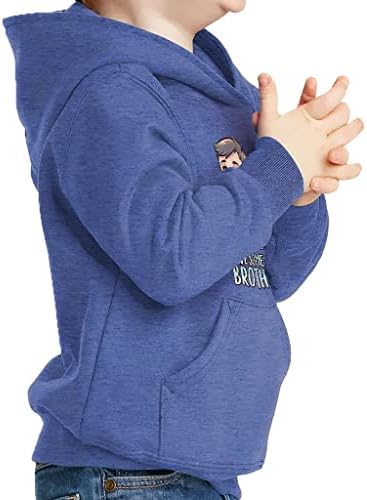Incrível Big Brother Capuz de pulôver de criança - Capuz de lã de esponja de design - Hoodie da moda para crianças