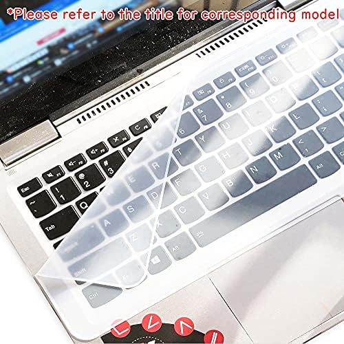 Protetor de filme de pacote Puccy 2, compatível com HP ZBook 14U G6 14 Silicone Teclado Capas de guarda