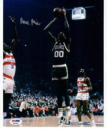 Robert Parish Celtics Hof assinou 8x10 psa/DNA Auto