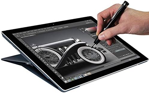 Broonel Black Mini Fine Point Digital Active Stylus Pen compatível com o jumper Ezpad 6 Pro 2 em 1 11,6 polegadas