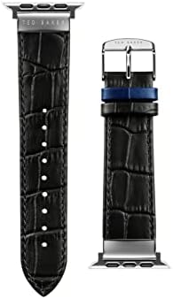 Ted Baker Black Croco Leather Strap for Apple Watch®