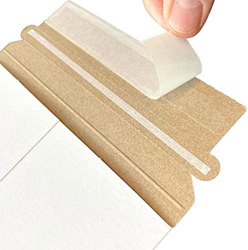 Progo 25 pacote 7 x 9 polegadas Cardboard White Mailers com retalho de adesivo self SEAL