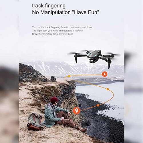 Drone adulto AFEBOO com câmera, HD 4K Video Drone para iniciantes, hobby dobrável RC Quadcopter, Presente de brinquedo