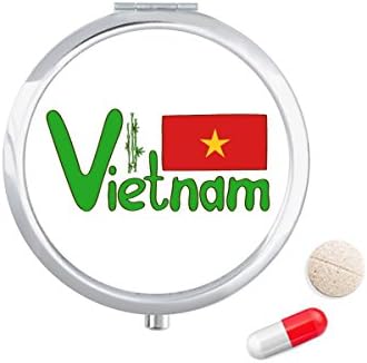 Vietnã Bandeira Nacional Verde Pranda Verde Pranda Caso de bolso Caixa de armazenamento Distribuidor de contêiner