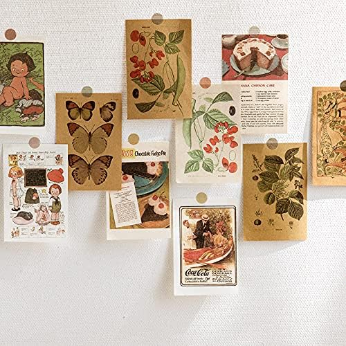 MIELIA MINI SCRAPBOOKING PAPERS, pequenos suprimentos de scrapbook para materiais de renúncias, papel de decoupage para