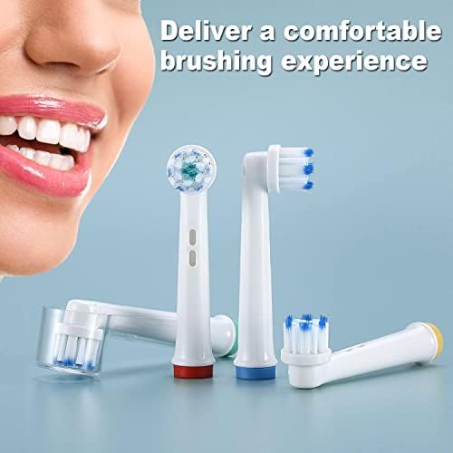 Hommyark Sensi ultrafino escova de escova de dentes de dentes 12 pacote para escova de dentes elétrica Braun oral B com 2 PCs Brush