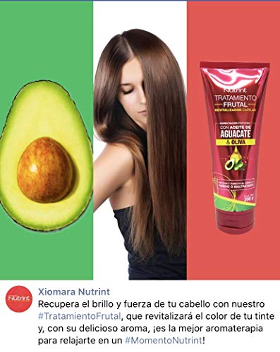 Xiomara Tratamiento Acondicionador Aceites Aguacate y Oliva Revitaliza Tu Cabello