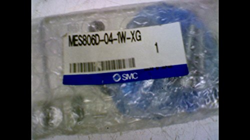 SMC MES806D-04-1W-XG Válvula-VV81 MFLD ISO Série Família VV81 sem classificação de tamanho-Placa final