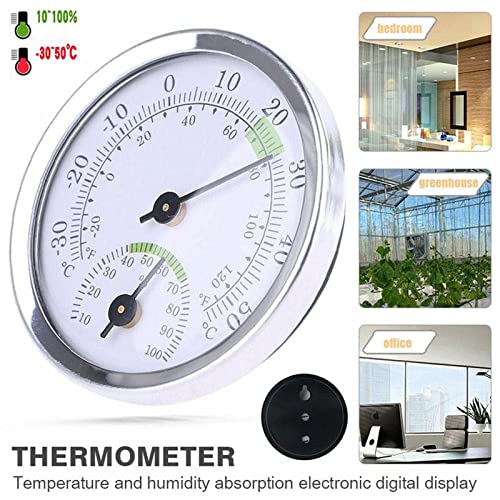 Temperatura de indução mecânica de termo-higrômetro Machânica e sem umidade de umidade da bateria Precisa de um elemento