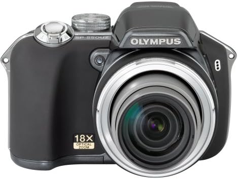 Câmera digital do Olympus SP-550UZ 7.1MP com imagem dupla estabilizada 18x Zoom óptico