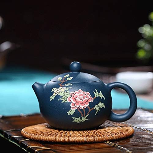 180 ml de argila roxa bule de minério crua de lama azul de lama vintage kung fu conjunto de chá para presente de aniversário yubin1993