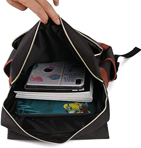 XIKEMADI VINTAGE SLIM LAPTOP Backpack Rucksack resistente à água, Bolsas de livros escolares elegantes meninos meninos