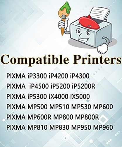 MM MM Substituição de cartucho de tinta muito e mais compatível para Canon PGI 5 CLI 8 PGI5 CLI8 Uso para PIXMA IP4200 IP4300