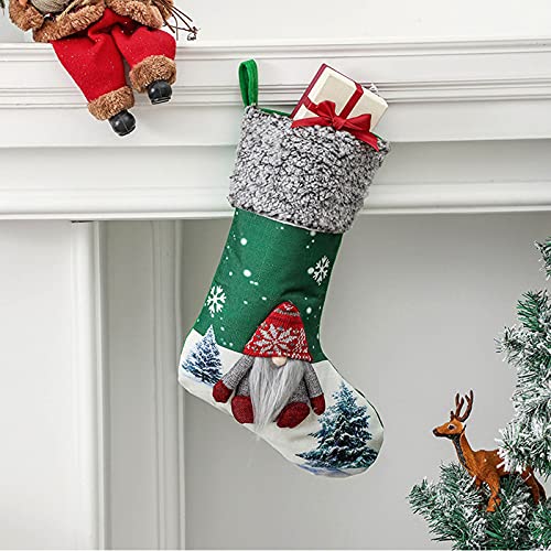 Moda de meias de Natal Bolsa de presente 2021 Novo fornecimento de decoração de árvore de Natal Greios para férias