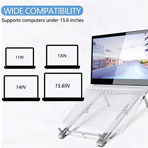 Suporte de ondas de caixa e montagem compatível com o Acer ConceptD 7 - Pocket Aluminium Stand 3 -em -1, portátil e com vários ângulos