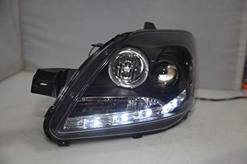 Genérico para os faróis de LED Toyota Vios 2008-2013 Ano Led Angel Eyes Lights Sn