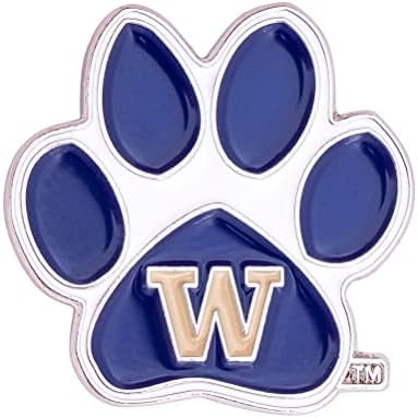 Universidade de Washington Lapela Pins U of W uw Huskies Husky Logo esmalte feito de metal