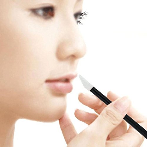 Aplicador de lookatool Faça maquiagem 100pcs LIP UP UP Brush de pincel de pincel de brilho descartável Brush de inverno