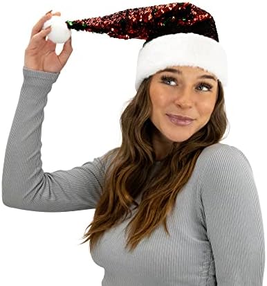 Chapéu de Papai Noel de Armazém - Chapéus de Natal para Adolescentes e Crianças - Chapéus de Chaus Festivos - Suprimentos de Férias
